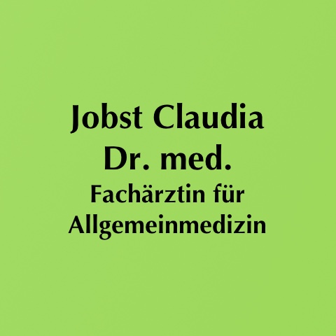 Dr. Med. Claudia Jobst