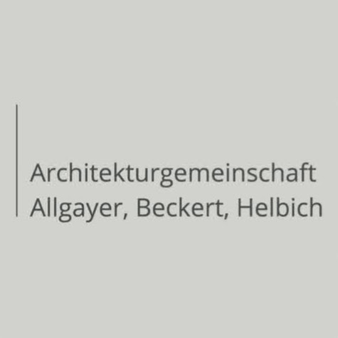 Logo des Unternehmens: Architekturbüro Allgayer Bürogemeinschaft