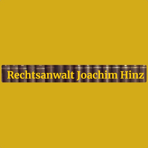 Logo des Unternehmens: Rechtsanwalt Joachim Hinz