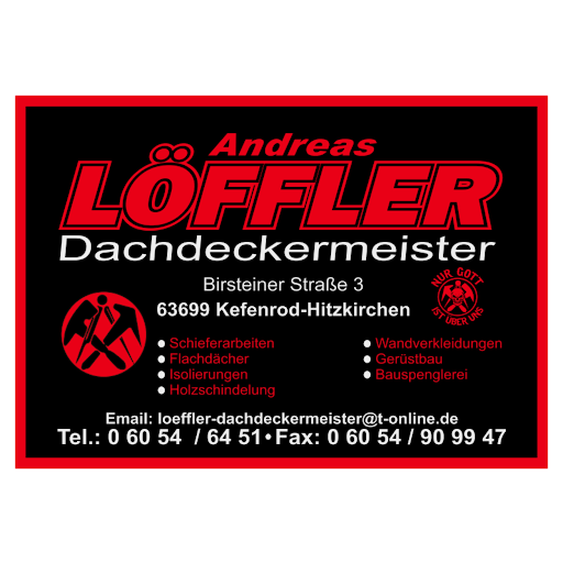 Logo des Unternehmens: Andreas Löffler Dachdeckergeschäft