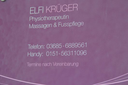 Krüger Elfi Fußpflege Und Wellnessmassage