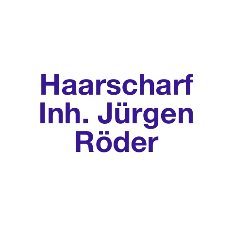 Logo des Unternehmens: Haarscharf Inh. Jürgen Röder