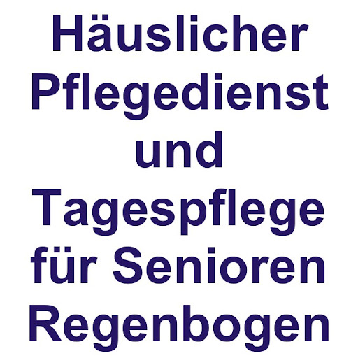Logo des Unternehmens: Häuslicher Pflegedienst und Tagespflege für Senioren Regenbogen
