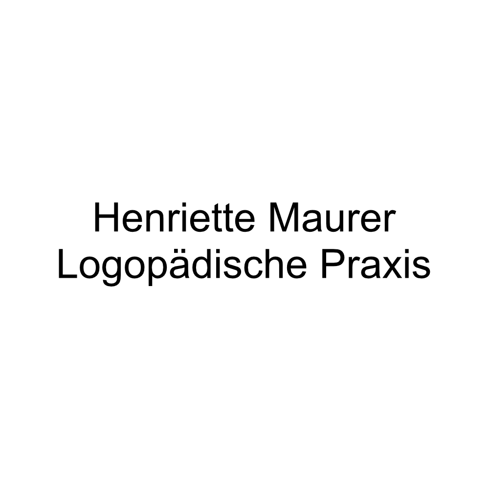 Logo des Unternehmens: Henriette Maurer Logopädische Praxis