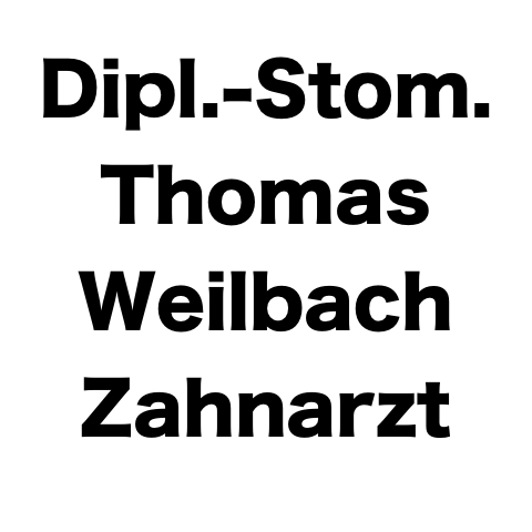 Dipl.-Stom. Thomas Weilbach Zahnarzt