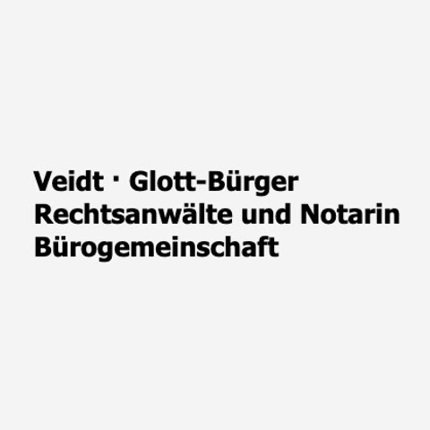 Logo des Unternehmens: Glott-Bürger Gabriele Rechtsanwältin und Notarin u. Gabriele u. Veidt Günter