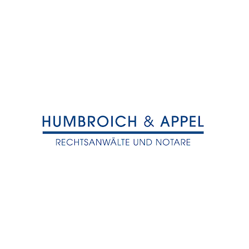 Logo des Unternehmens: Humbroich Kristina, Appel Katja & Menne Christiane Rechtsanwälte und Notare