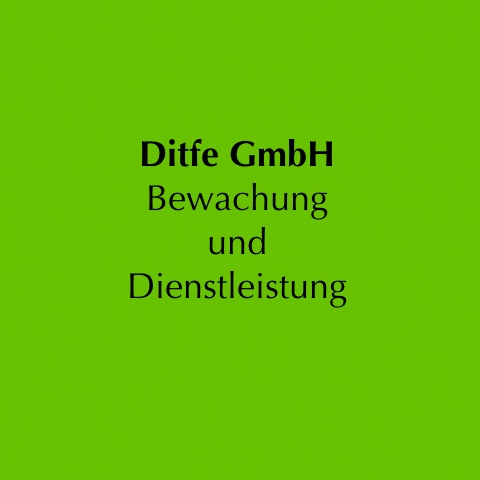 Ditfe Gmbh Bewachung