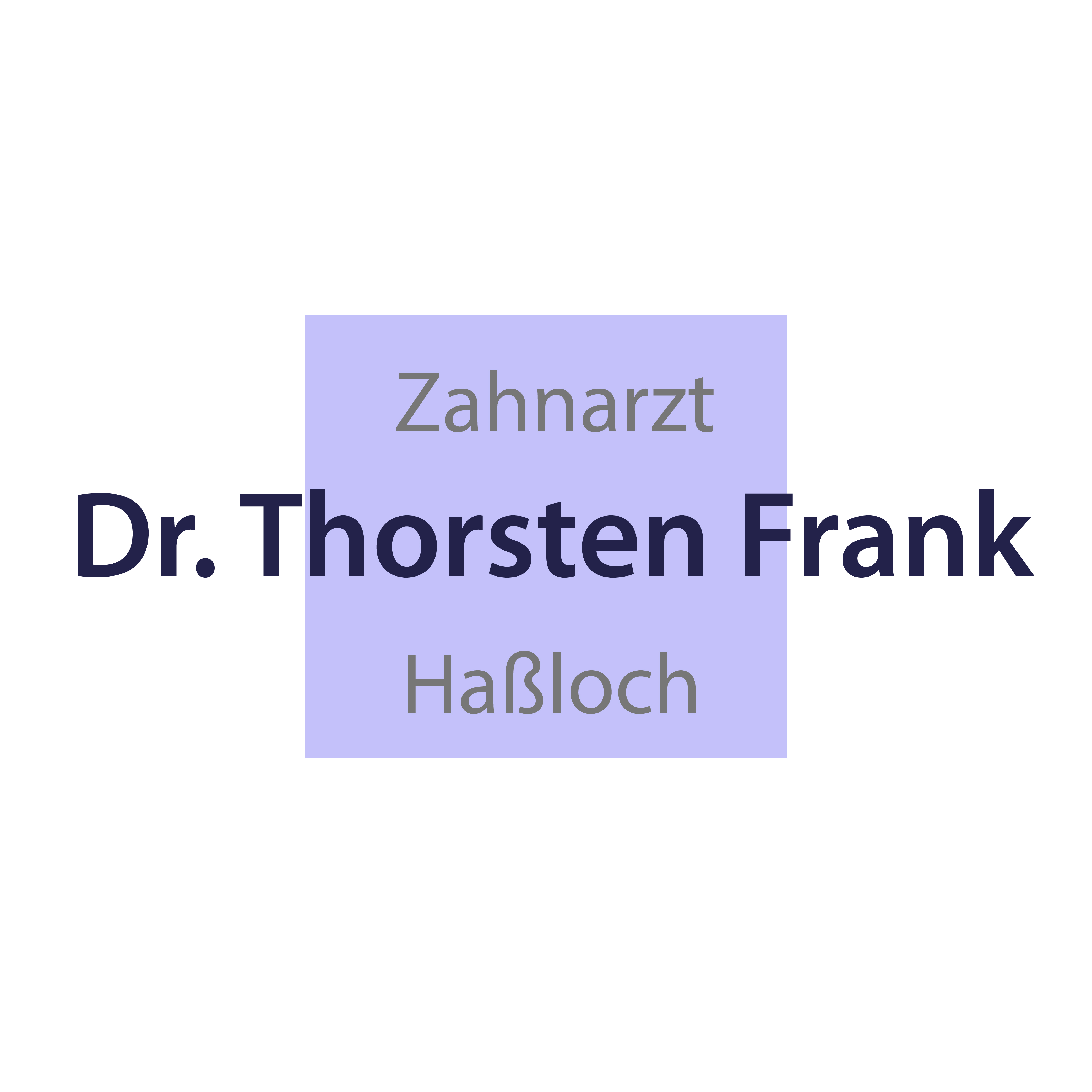 Dr.med.dent. Thorsten Frank Zahnarzt