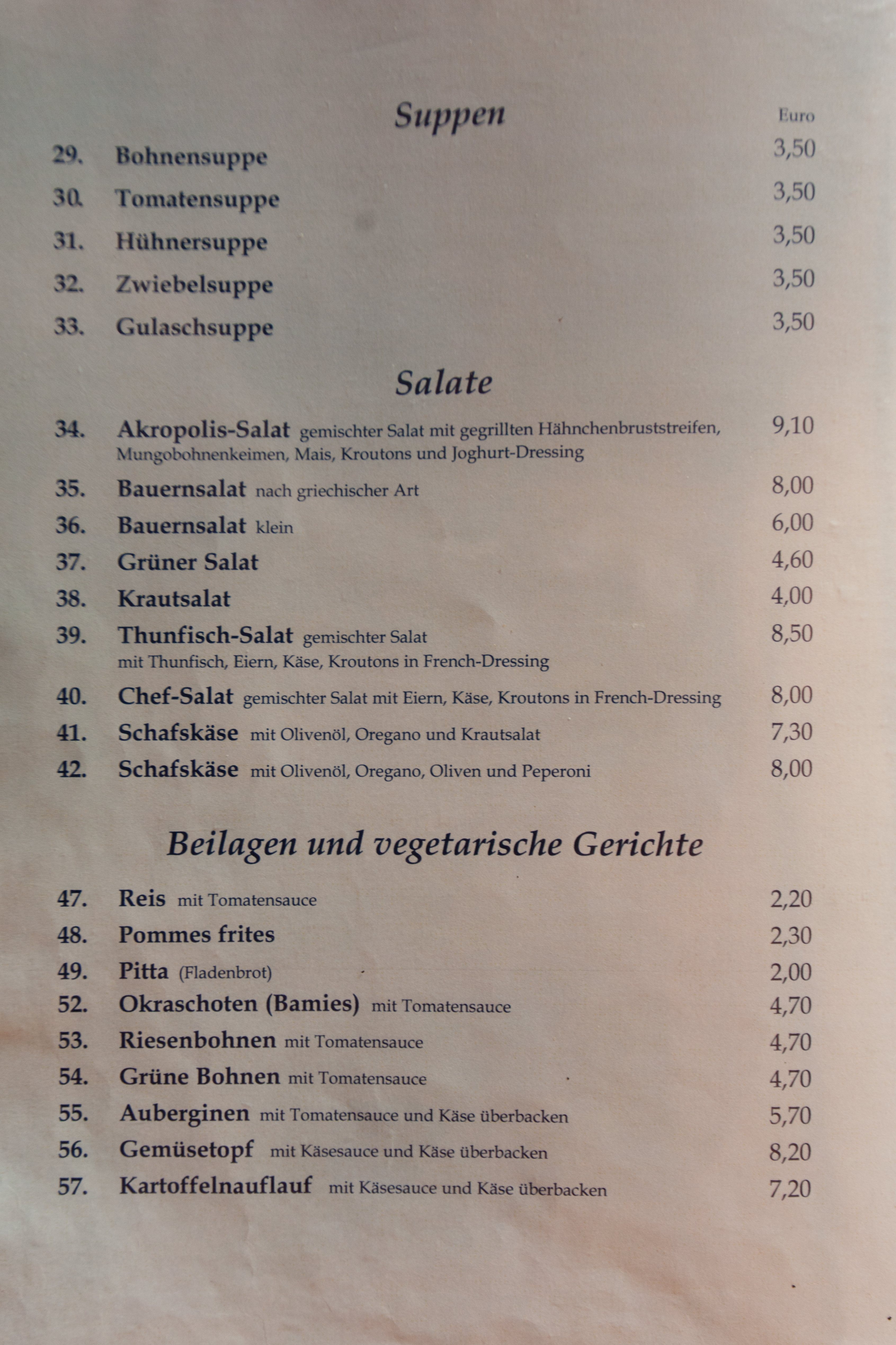 Akropolis Griechisches Restaurant