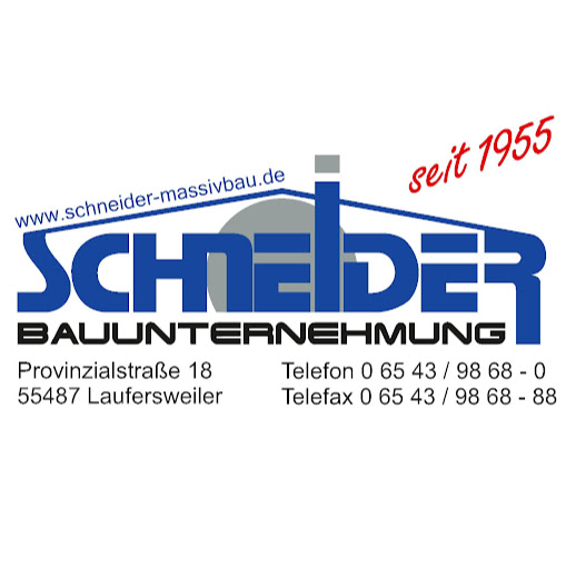 Logo des Unternehmens: Hermann Schneider Bauunternehmung GmbH