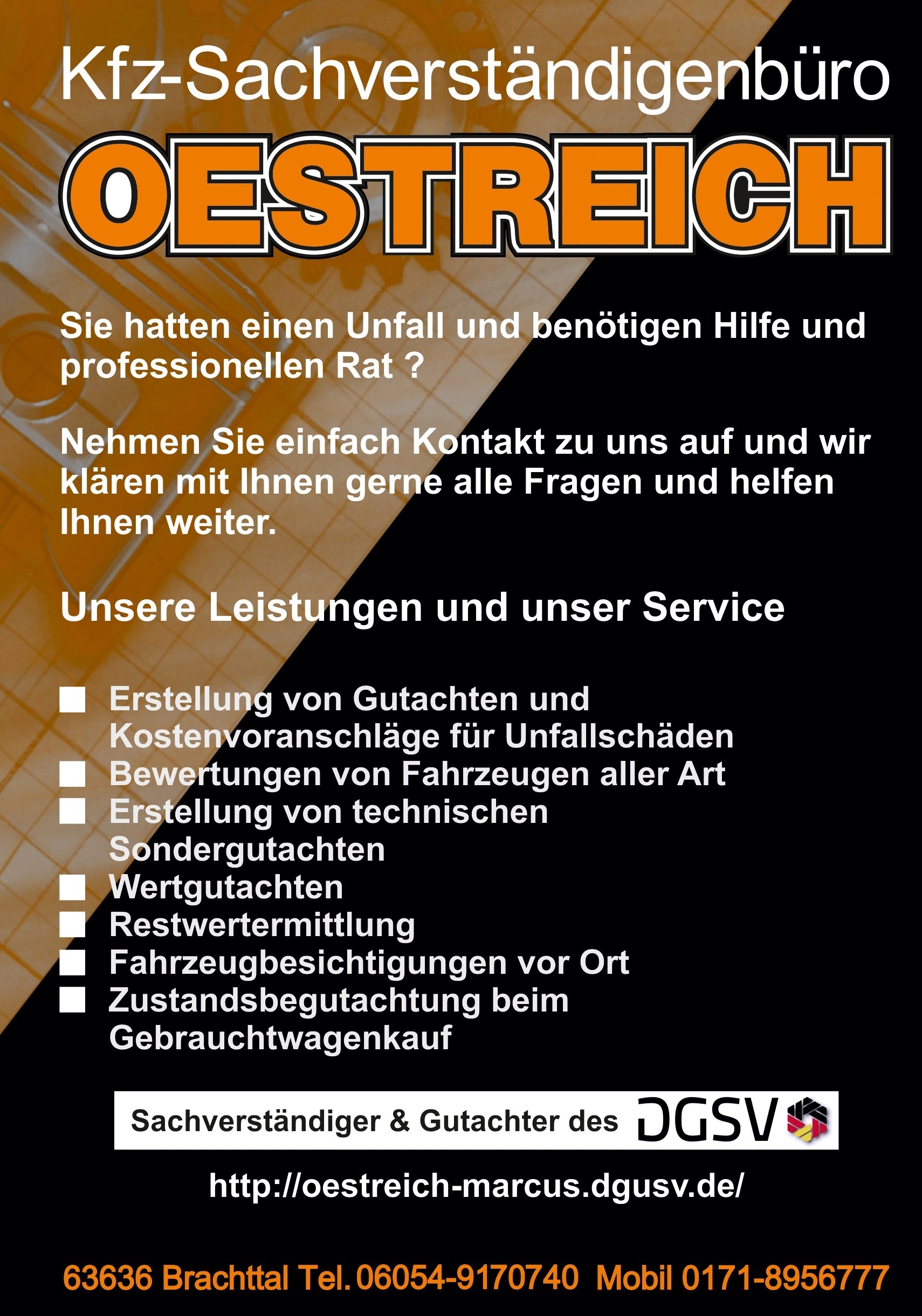 Marcus Oestreich Kfz-Sachverständigenbüro Brachttal