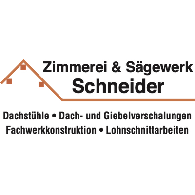 Logo des Unternehmens: Zimmerei & Sägewerk Schneider