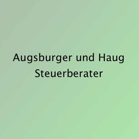 Augsburger Und Haug Steuerberater