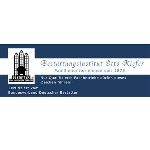 Logo des Unternehmens: Bestattungsinstitut Otto Kiefer