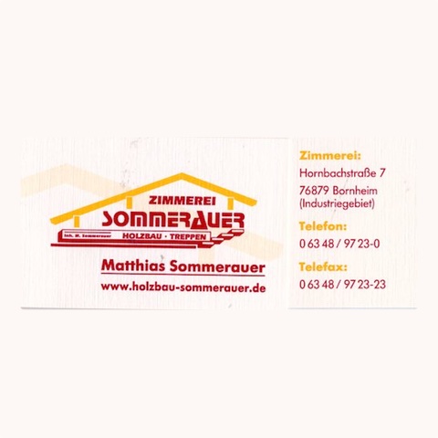 Logo des Unternehmens: Zimmerei Sommerauer M.