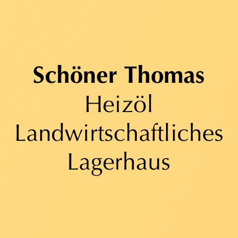 Logo des Unternehmens: Thomas Schöner Heizöl