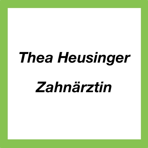 Thea Heusinger Zahnärztin