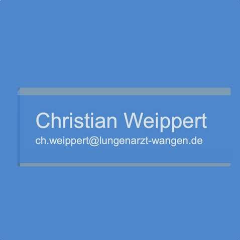Christian Weippert Lungenarzt