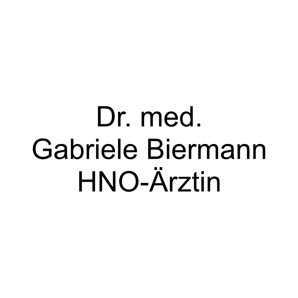 Logo des Unternehmens: Dr.med. Gabriele Biermann