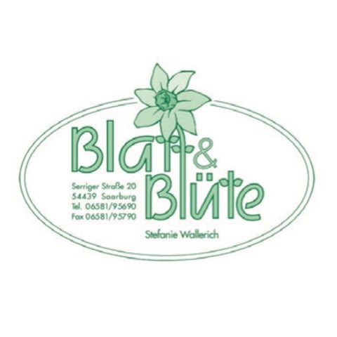 Logo des Unternehmens: Blatt u. Blüte - Stefanie Wallerich