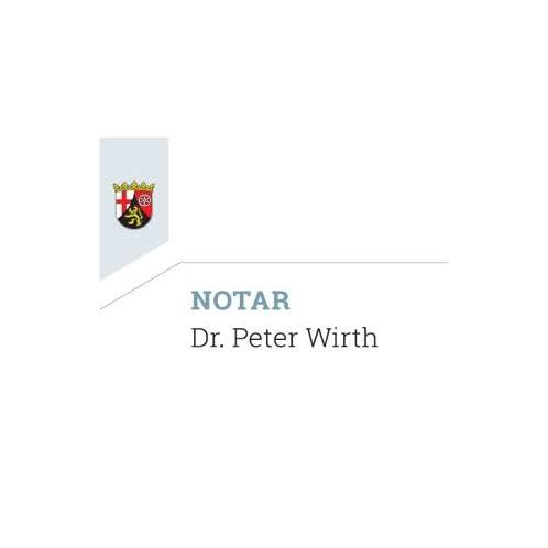Logo des Unternehmens: Dr. Peter Wirth Notar