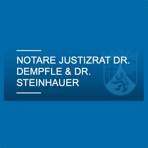 Logo des Unternehmens: Dr. Ulrich Dempfle & Dr. Thomas Steinhauer Notare