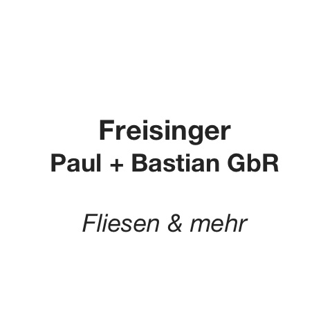 Paul + Bastian Freisinger Gbr