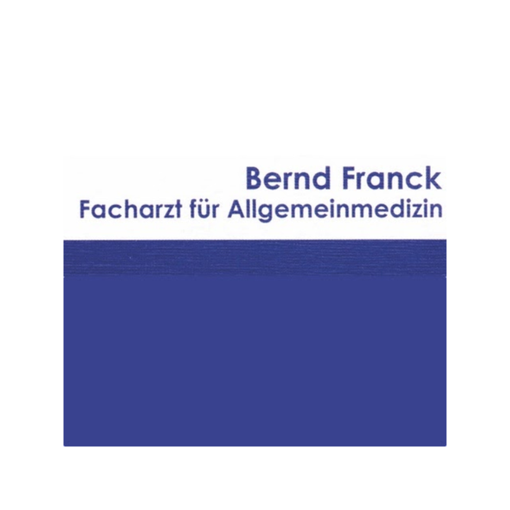 Logo des Unternehmens: Bernd Franck Facharzt für Allgemeinmedizin