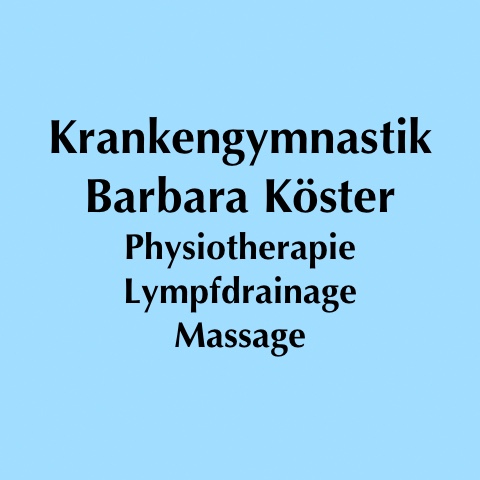 Logo des Unternehmens: Barbara Köster Krankengymnastik