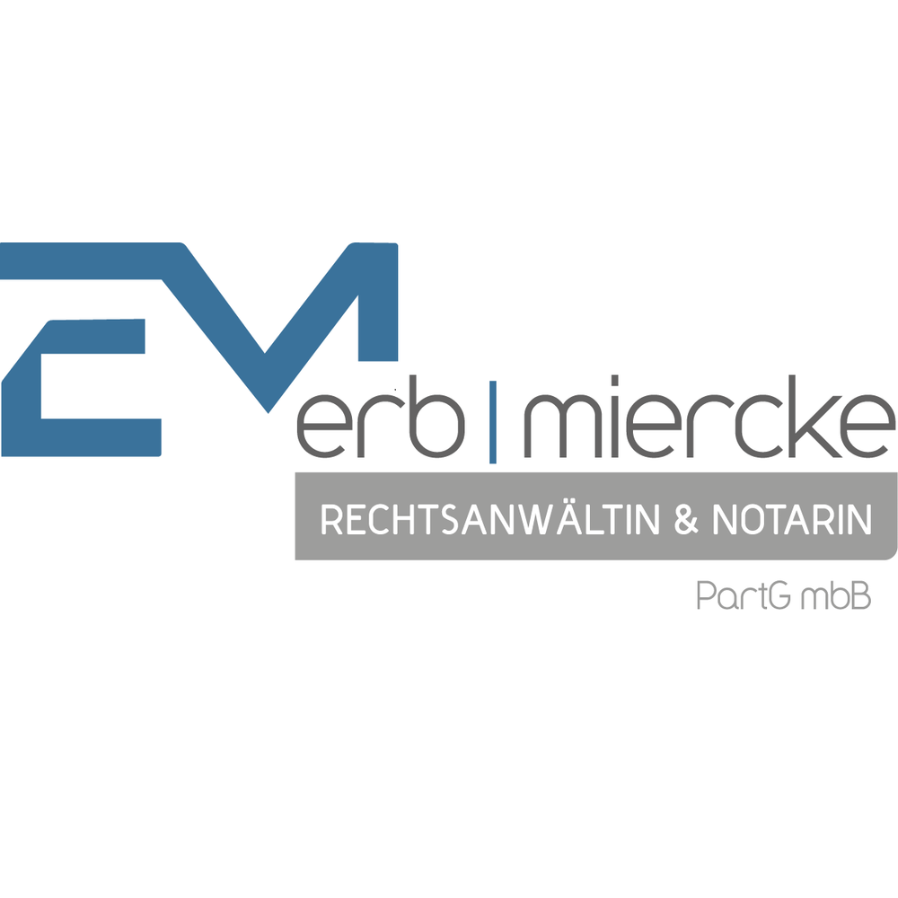 Logo des Unternehmens: EM erb | miercke Part GmbB Rechtsanwältin & Notarin