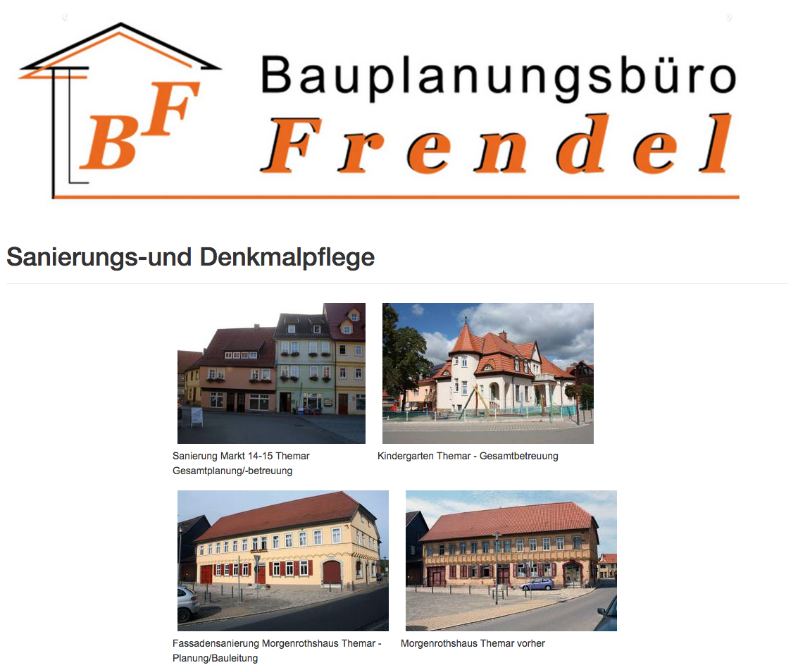 Bauplanungsbüro Frendel
