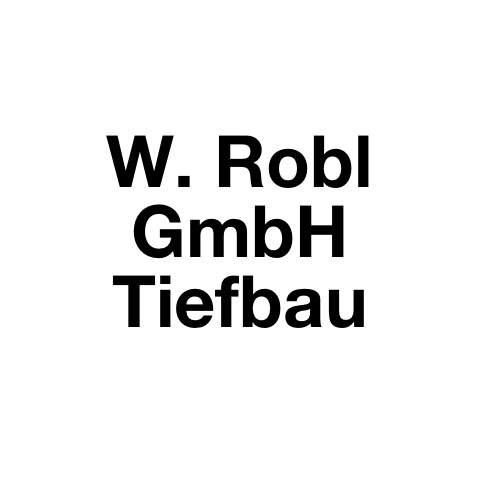 Logo des Unternehmens: W. Robl GmbH Tiefbau