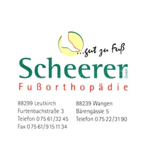 Logo des Unternehmens: Scheerer GmbH Orthopädie-Schuhtechnik