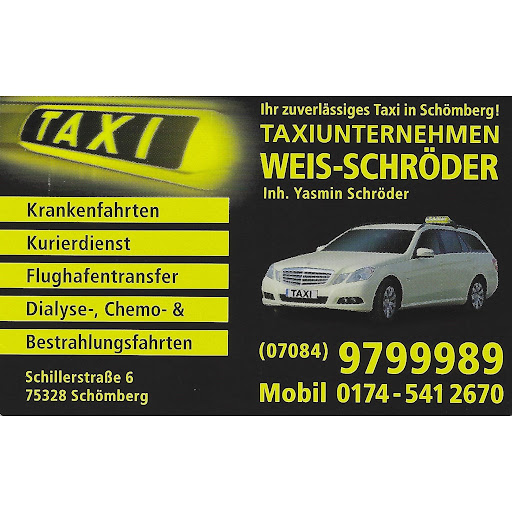Logo des Unternehmens: Taxi Weis-Schröder