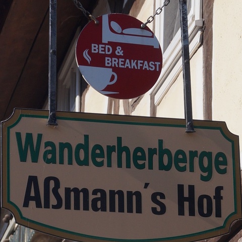 Logo des Unternehmens: Pension Schneider Assmannshof Wanderherberge