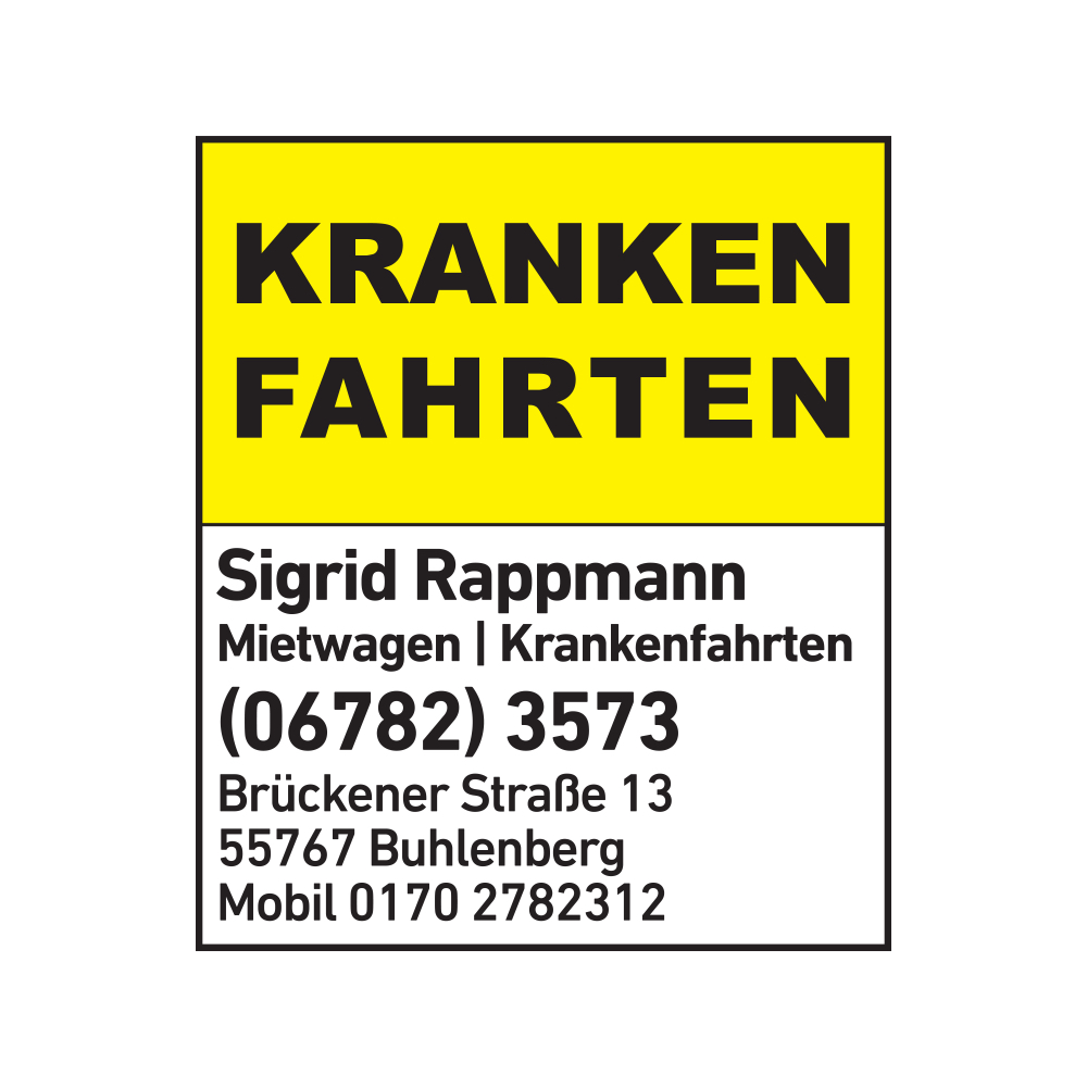 Sigrid Rappmann Mietwagen