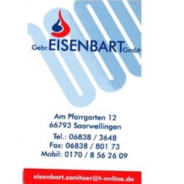 Logo des Unternehmens: Fa. Eisenbart Meisterbetrieb für Sanitär-, Heizungs- und Klimatechnik