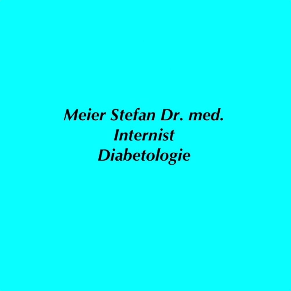 Meier Stefan Dr. Med. Innere Medizin