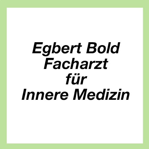 Logo des Unternehmens: Egbert Bold Facharzt für Innere Medizin