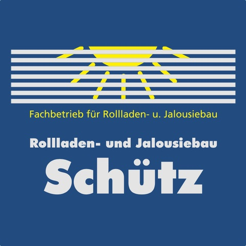 Logo des Unternehmens: Rollladen und Jalousiebau Schütz Friedrich Schütz