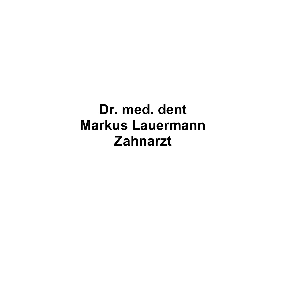 Dr. Med. Dent. Markus Lauermann Zahnarzt