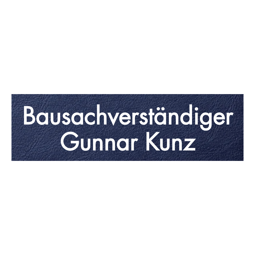 Gunnar Kunz Bausachverständiger