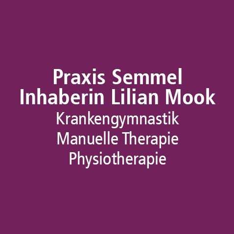 Logo des Unternehmens: Praxis Semmel Inh. Lilian Mook Krankengymnastik