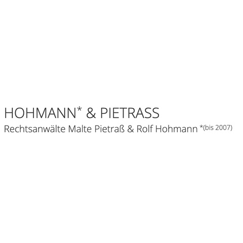 Hohmann & Pietrass Rechtsanwälte