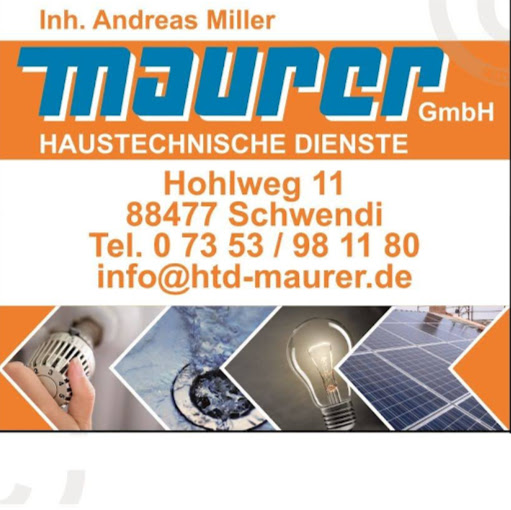 Logo des Unternehmens: Haustechnische Dienste Maurer GmbH