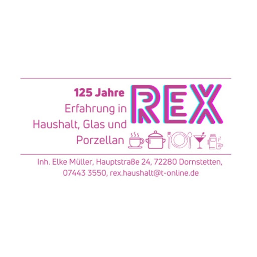 Logo des Unternehmens: Rex Haushaltwaren Inh. Elke Müller