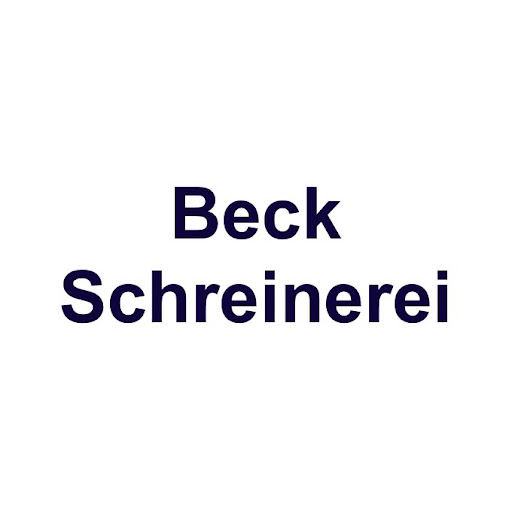 Logo des Unternehmens: Beck Schreinerei