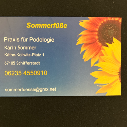 Logo des Unternehmens: Sommerfüße Podologische Praxis Karin Sommer
