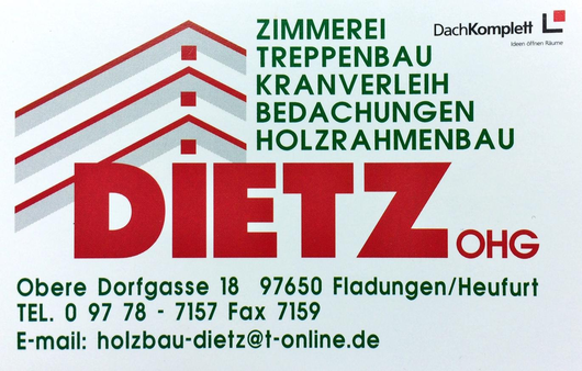 Holzbau Dietz Ohg